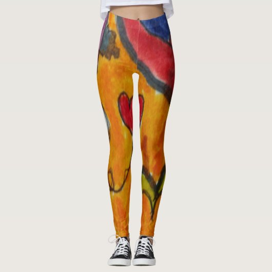 Leggings van Snowie Schrode (Voorkant)
