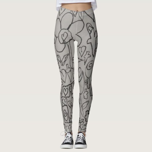 Leggings van Snowie Schrode (Voorkant)