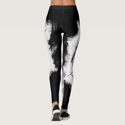 Leggings van spin (Achterkant)