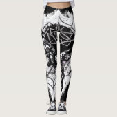 Leggings van spin (Voorkant)
