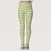 Leggings van Springtime Dala Horse (Voorkant)