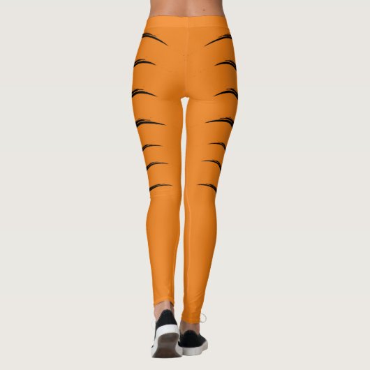 Leggings van tijgerstapes (Achterkant)