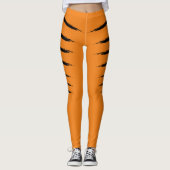 Leggings van tijgerstapes (Voorkant)