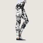 Leggings van Traffic Jam door Grafik Girl (Rechts)