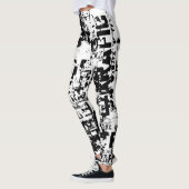 Leggings van Traffic Jam door Grafik Girl (Links)