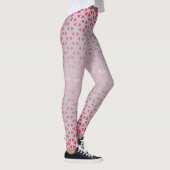 Leggings van Triangle.Pattern.shade.pink.02 Lgrey  (Rechts)