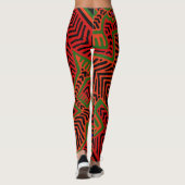 Leggings van tropisch Oerwoud (Achterkant)