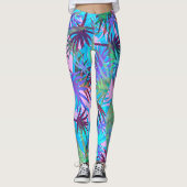 Leggings van Tropische pasta's (Voorkant)