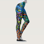 Leggings van tropische vissen (Rechts)