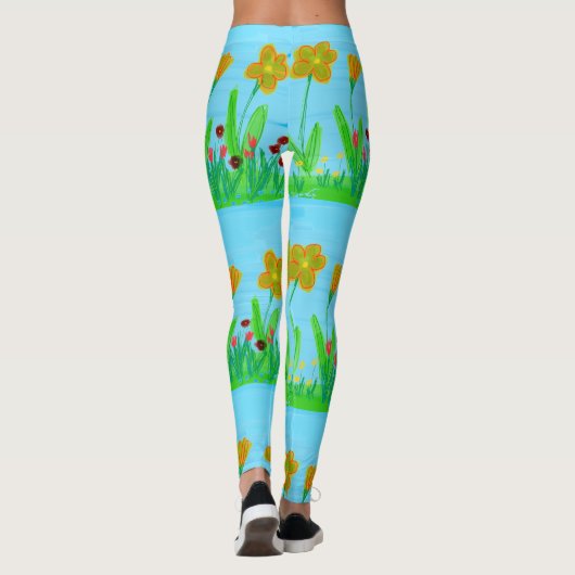 Leggings van tuinen (Achterkant)
