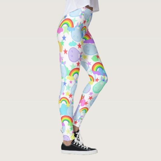 Leggings van Unicorns en regenbogen (Rechts)