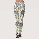 Leggings van usty Cockatiels (Achterkant)