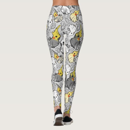 Leggings van usty Cockatiels (Achterkant)