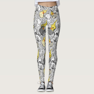 Leggings van usty Cockatiels