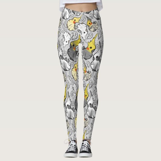 Leggings van usty Cockatiels (Voorkant)
