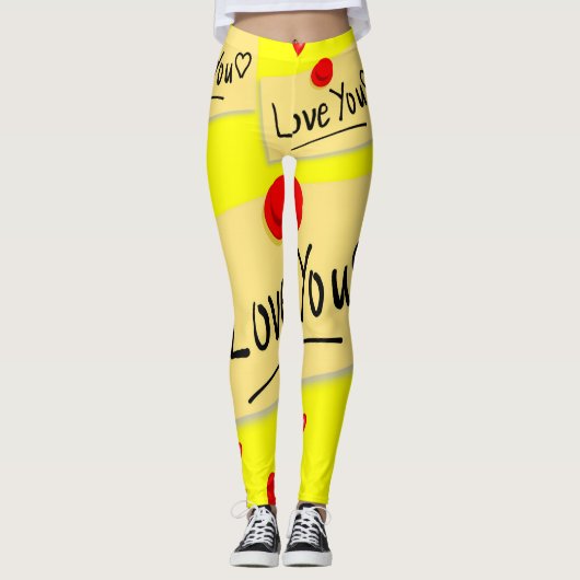 Leggings van valentijnse (Voorkant)