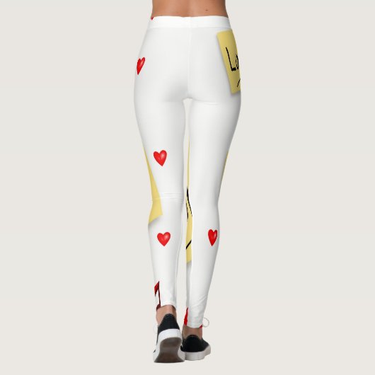 Leggings van valentijnse (Achterkant)