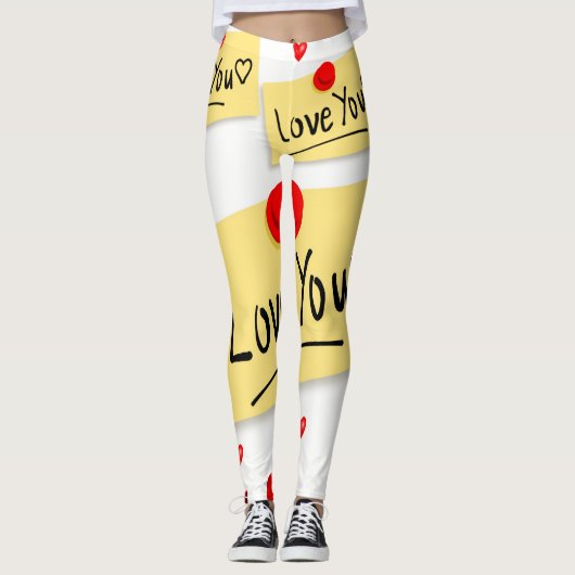 Leggings van valentijnse (Voorkant)