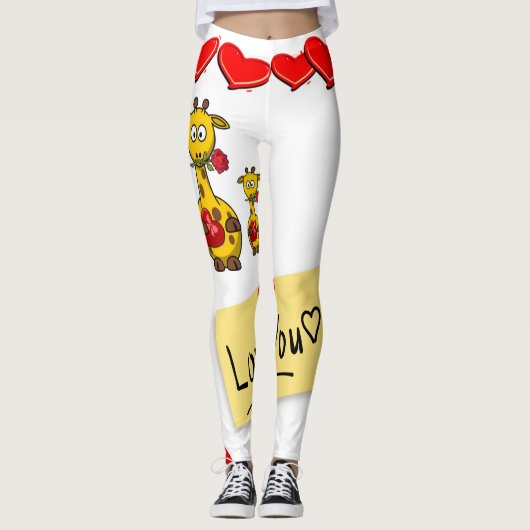Leggings van valentijnse (Voorkant)