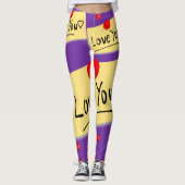 Leggings van valentijnse (Voorkant)