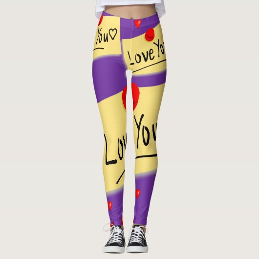 Leggings van valentijnse (Voorkant)
