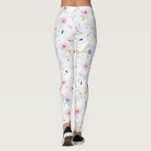 leggings van veerbloemen (Achterkant)