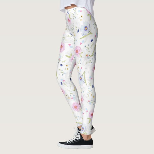leggings van veerbloemen (Links)