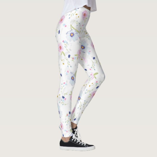 leggings van veerbloemen (Rechts)
