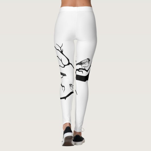 leggings van vogels (Achterkant)