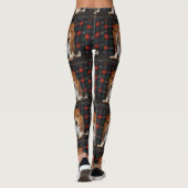 leggings van vrouwen Basset hond (Achterkant)