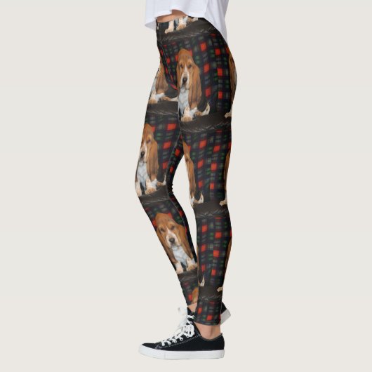 leggings van vrouwen Basset hond (Links)