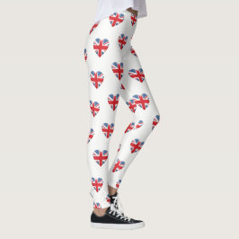 Leggings van vrouwen - Brits hart