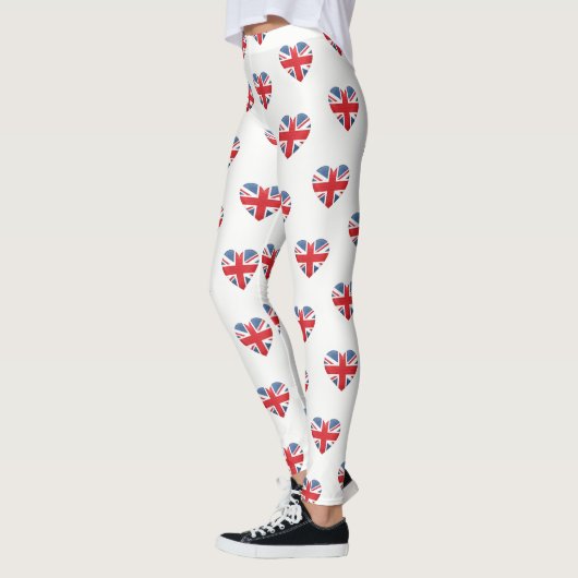 Leggings van vrouwen - Brits hart (Links)