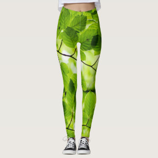 Leggings van vrouwen | Eco Fitness Leafs
