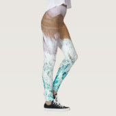 Leggings van vrouwen | Eco Fitness Ocean (Rechts)