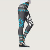Leggings van vrouwen met een zwarte of blauwe kers (Rechts)