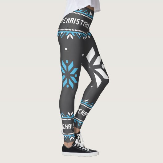 Leggings van vrouwen met een zwarte of blauwe kers (Rechts)