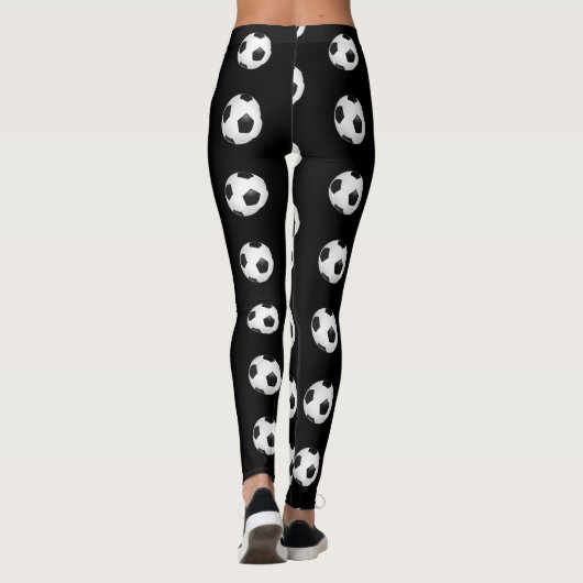 Leggings van vrouwen — Voetballen (Achterkant)