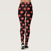 Leggings van warme lippen - Prachtig (Achterkant)