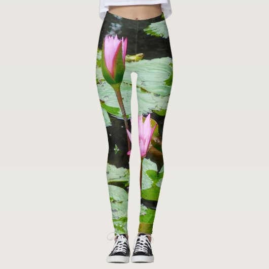 Leggings van waterlelies (Voorkant)