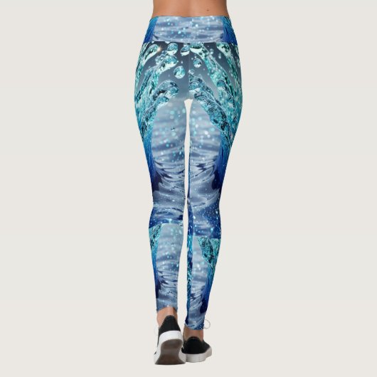 leggings van waterspatten (Achterkant)