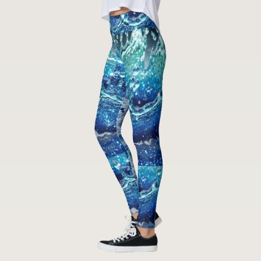 leggings van waterspatten (Links)