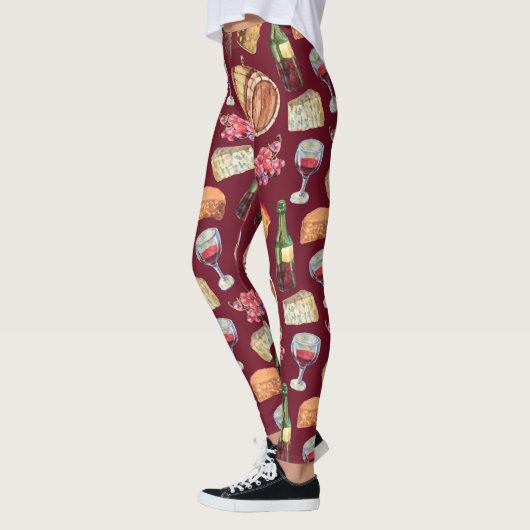 leggings van wijn en kaas (Links)