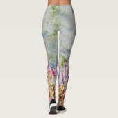 Leggings van wilde bloemen (Achterkant)