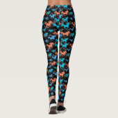 Leggings van wilde paarden (Achterkant)