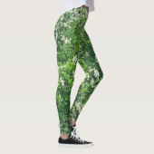 Leggings van witte Floral (Rechts)