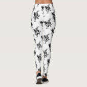 Leggings van witte konijnen (Achterkant)