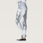 Leggings van witte paarden (Links)
