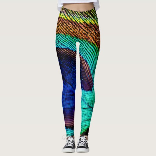 Leggings van wolkspekveren (Voorkant)
