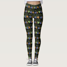 Leggings van Wschopte Witch Halloween